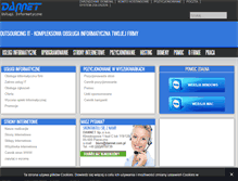 Tablet Screenshot of dannet.pl